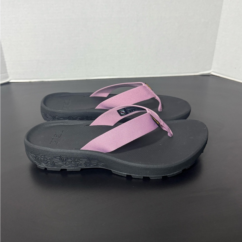 Teva Pink and Black Women's Sandals